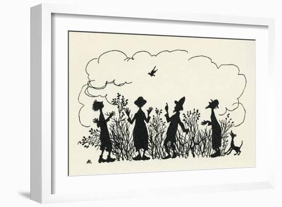 The Wise Men of Gotham-Arthur Rackham-Framed Giclee Print