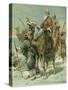 The Wise Men Seeking Jesus-Ambrose Dudley-Stretched Canvas