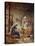 The Wise Men visit the baby Jesus - Bible-William Brassey Hole-Stretched Canvas