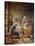 The Wise Men visit the baby Jesus - Bible-William Brassey Hole-Stretched Canvas