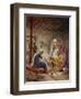 The Wise Men visit the baby Jesus - Bible-William Brassey Hole-Framed Giclee Print