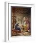 The Wise Men visit the baby Jesus - Bible-William Brassey Hole-Framed Giclee Print