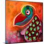 The Wise Parrot-Susse Volander-Mounted Art Print