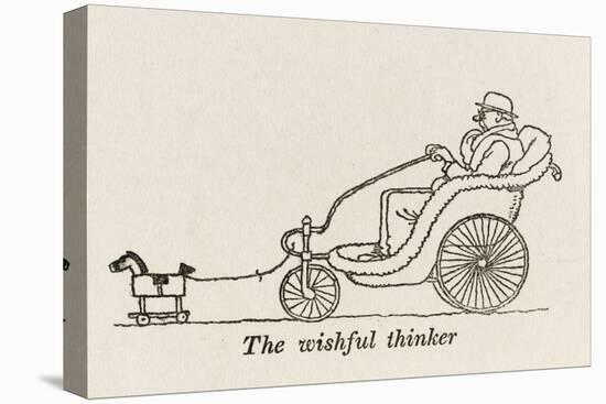 The Wishful Thinker-William Heath Robinson-Stretched Canvas