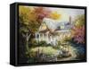 The Wishing Well-Nicky Boehme-Framed Stretched Canvas