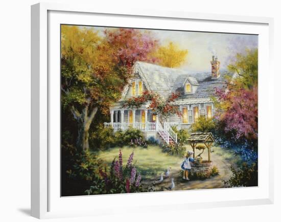 The Wishing Well-Nicky Boehme-Framed Giclee Print