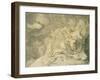 The Witch and the Mandrake, 18th Century-Henry Fuseli-Framed Giclee Print
