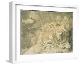 The Witch and the Mandrake, 18th Century-Henry Fuseli-Framed Giclee Print