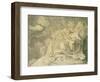 The Witch and the Mandrake, 18th Century-Henry Fuseli-Framed Premium Giclee Print