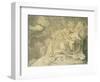 The Witch and the Mandrake, 18th Century-Henry Fuseli-Framed Premium Giclee Print