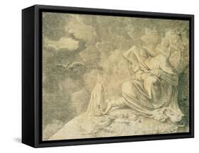 The Witch and the Mandrake, 18th Century-Henry Fuseli-Framed Stretched Canvas