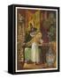 The Witch Combs Gerda's Hair-Eleanor Vere Boyle-Framed Stretched Canvas