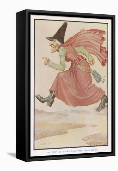 The Witch Goes an Hour's Walk with Every Stride-Monro S. Orr-Framed Stretched Canvas