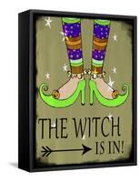 The Witch Is In-Valarie Wade-Framed Stretched Canvas