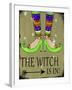 The Witch Is In-Valarie Wade-Framed Giclee Print