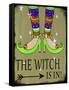 The Witch Is In-Valarie Wade-Framed Stretched Canvas