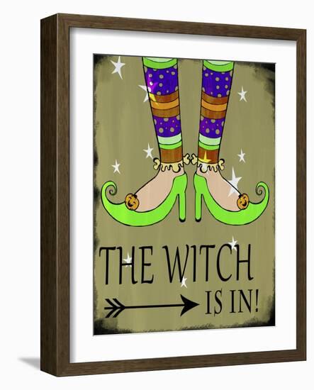 The Witch Is In-Valarie Wade-Framed Giclee Print