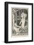 The Witch-Maiden Sees the Young Man Under a Tree-Henry Justice Ford-Framed Photographic Print