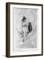 The Witch's Daughter-Frederick Stuart Church-Framed Giclee Print