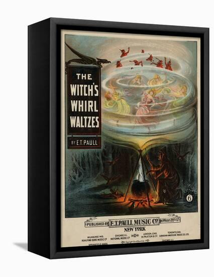 The Witch's Whirl Waltzes, Sam DeVincent Collection, National Museum of American History-null-Framed Stretched Canvas