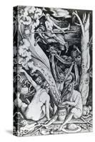 The Witches at the Sabbath-Hans Baldung Grien-Stretched Canvas