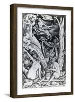 The Witches at the Sabbath-Hans Baldung Grien-Framed Giclee Print