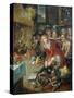 The Witches' Kitchen Par Francken, Frans, the Younger (1581-1642). Oil on Copper, Size : 28X22, Ca-Frans II Francken-Stretched Canvas