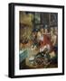 The Witches' Kitchen Par Francken, Frans, the Younger (1581-1642). Oil on Copper, Size : 28X22, Ca-Frans II Francken-Framed Giclee Print