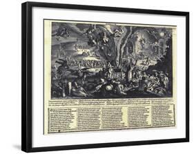 The Witches' Sabbat-Matthäus Merian the Elder-Framed Giclee Print