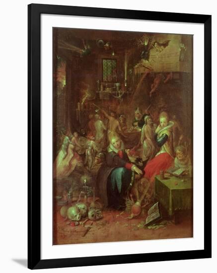 The Witches' Sabbath, 1606-Frans Francken the Younger-Framed Giclee Print