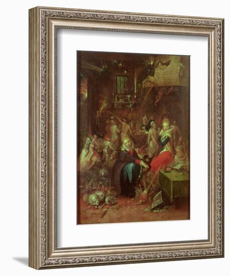 The Witches' Sabbath, 1606-Frans Francken the Younger-Framed Giclee Print