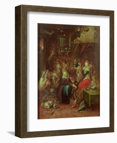 The Witches' Sabbath, 1606-Frans Francken the Younger-Framed Giclee Print