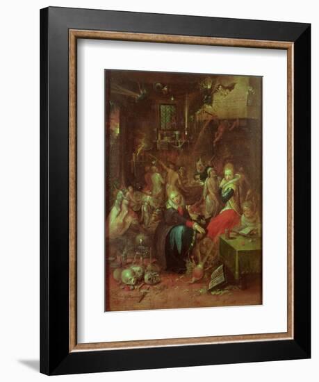 The Witches' Sabbath, 1606-Frans Francken the Younger-Framed Giclee Print