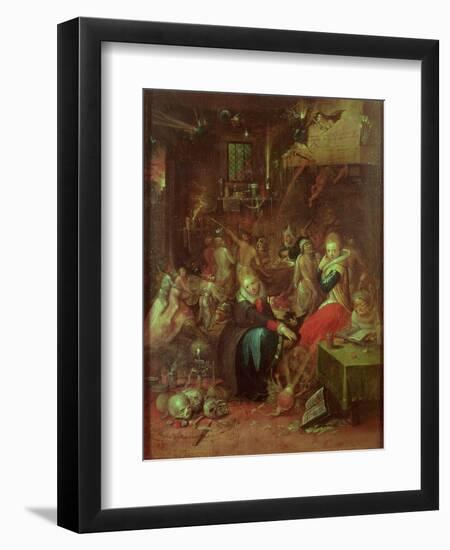 The Witches' Sabbath, 1606-Frans Francken the Younger-Framed Giclee Print