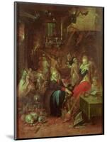 The Witches' Sabbath, 1606-Frans Francken the Younger-Mounted Giclee Print