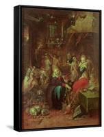 The Witches' Sabbath, 1606-Frans Francken the Younger-Framed Stretched Canvas