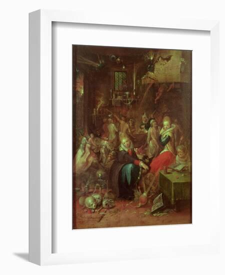 The Witches' Sabbath, 1606-Frans Francken the Younger-Framed Premium Giclee Print