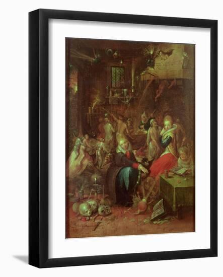 The Witches' Sabbath, 1606-Frans Francken the Younger-Framed Giclee Print