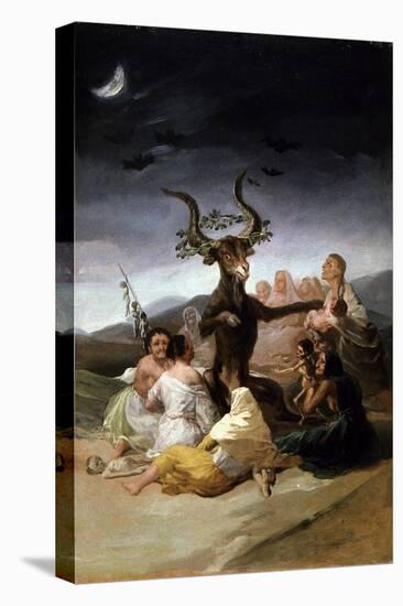 The Witches' Sabbath, 1797-98-Francisco de Goya-Stretched Canvas