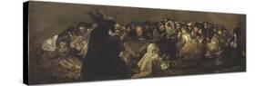 The Witches Sabbath, 1819-23, Black Painting-Francisco de Goya-Stretched Canvas
