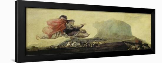 The Witches' Sabbath (Black Painting from the Quinta Del Sordo) 1820-23-Francisco de Goya-Framed Premium Giclee Print