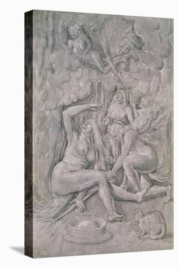 The Witches' Sabbath, circa 1515-Hans Baldung Grien-Stretched Canvas