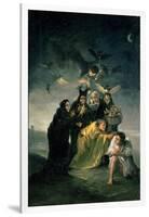 The Witches' Sabbath-Francisco de Goya-Framed Giclee Print