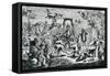 The Witches' Sabbath-Claude Gillot-Framed Stretched Canvas