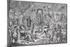 The Witches' Sabbath-Claude Gillot-Mounted Giclee Print