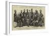 The Withdrawal from Cabul, Mr Lepel Griffin, the British Political Agent, and His Staff-null-Framed Giclee Print