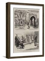 The Withdrawal of the British Mission to Morocco-null-Framed Giclee Print