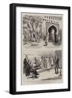 The Withdrawal of the British Mission to Morocco-null-Framed Giclee Print