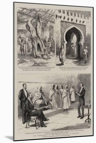 The Withdrawal of the British Mission to Morocco-null-Mounted Giclee Print