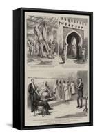 The Withdrawal of the British Mission to Morocco-null-Framed Stretched Canvas